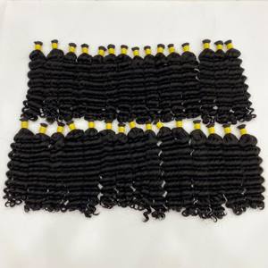 Extensiones de cabello humano crudo vietnamita birmano de doble trama de calidad superior, cutículas de Color negro Natural alineadas a granel al por mayor - Product Image 2