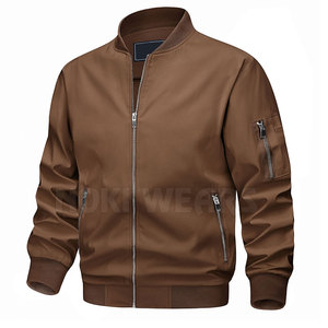 Veste bomber pour homme, nouveau style, logo personnalisé, service OEM, design unique, vente en gros - Product Image 1