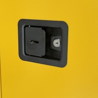 Armoire de charge de batteries au lithium à 6 compartiments, ignifuge, anti-explosion et verrouillable pour voitures électriques, scooters électriques, vélos électriques et ordinateurs