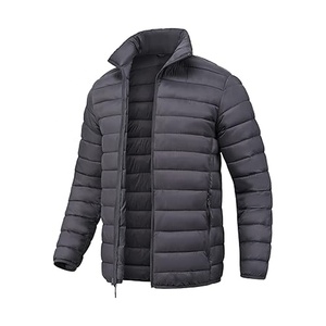 Mens Outdoor <b>Jacket</b> Lightweight Winter <b>Puffer</b> <b>Jacket</b> Warm, Windproof, and Water-Resistant - Product Image 1