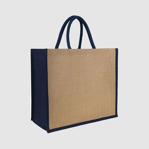 2025 nouveau Design sacs de conférence en jute personnalisés sac de jute personnalisable de qualité supérieure sacs fourre-tout en jute avec impression personnalisée - Product Image 2