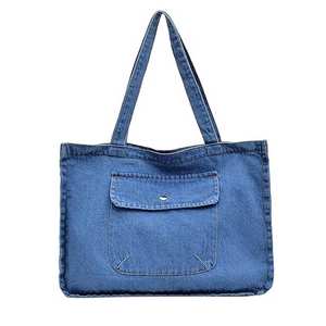 Handmade Jeans Handbag <b>Women</b> Casual Wear Trendy Style Tote <b>Bag</b> Lightweight <b>Women</b> Jeans <b>Bags</b> - Product Image 1