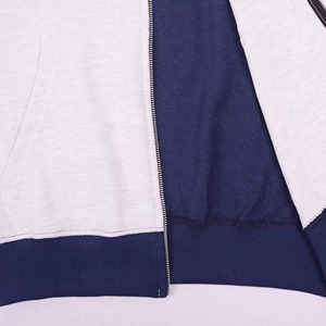Sweat à capuche d'hiver pour homme avec fermeture éclair personnalisée, 100% coton polaire, séchage rapide, streetwear, vêtements de sport, décontracté, salle de sport, service OEM - Product Image 4