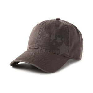 Sombreros de béisbol deportivos desestructurados de 6 paneles hechos a medida profesionales Sombreros de sarga de algodón unisex con logotipo 3D para adultos - Product Image 1