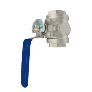 วาล์วบอล3ทางเหล็กคาร์บอนเคลือบสีเงินขนาด2นิ้วแบบแมนนวลออกแบบโครงสร้างแบบไดนามิกคลาส250 # OEM Acid - Product Image 5