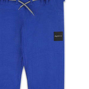 Pantalones de Jiu Jitsu Brasileño (BJJ) Azules, Ligeros, de Algodón Ripstop, para Entrenamiento y Competencia - Product Image 4