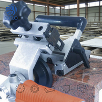 Machine de polissage auxiliaire pour pierre, marbre, granit, ponçage et polissage de joint de bord à 90 degrés, moteur à engrenages 4500 tr/min