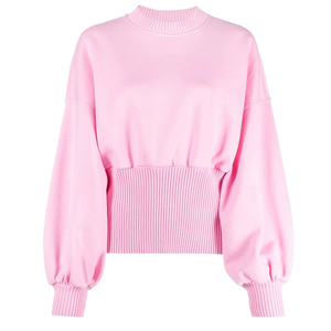 Sweat-shirt de qualité supérieure avec logo entièrement personnalisé en polaire de fitness pour les femmes - Product Image 1