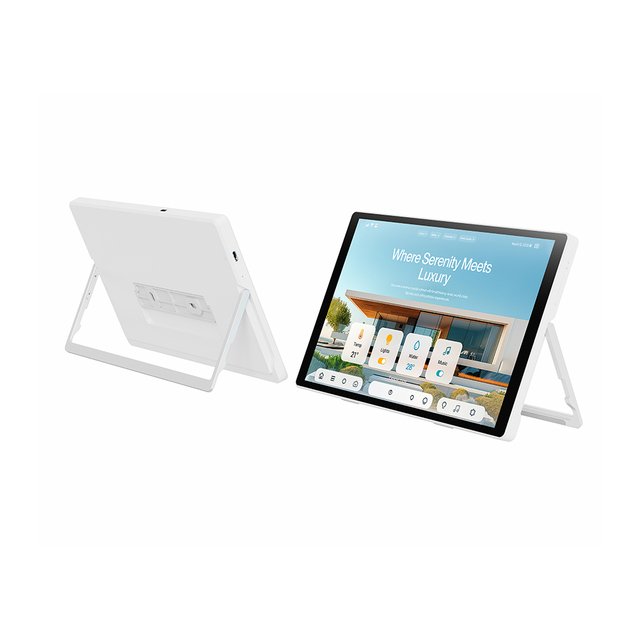 ODM 10.1 Inch Android Tablet with Desktop Stand Wall-mounted Bracket Allwinner A523 WiFi Tablet Dual USB-C Tablet PC No Battery