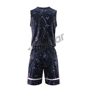 Maillots d'entraînement de basket-ball réversibles de haute qualité pour hommes imprimés sur mesure grande taille équipement d'entraînement d'équipe de sport pour l'été - Product Image 3