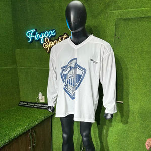 Jersey de hockey sobre hielo cómodo personalizable OEM de alto rendimiento para juegos y práctica - Product Image 1