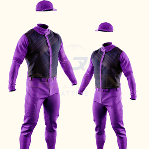 Vente en gros de maillots de baseball personnalisés de haute qualité pour hommes, uniformes de sport, maillots de baseball brodés - Product Image 1