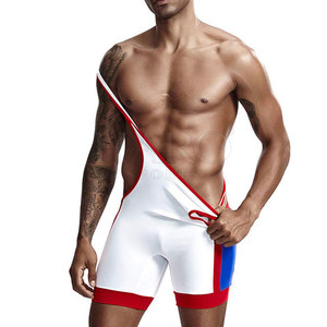 Tenue de lutte sur mesure en matière respirante pour les athlètes professionnels, idéale pour les séances d'entraînement et les performances en compétition - Product Image 6