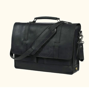 Sac à ordinateur portable en cuir de haute qualité, fabriqué sur mesure avec les meilleurs matériaux, léger, durable, best-seller, vente en gros - Product Image 1