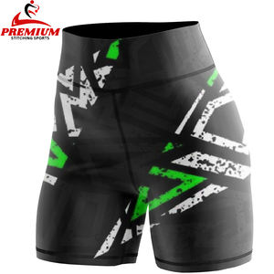 Custom New Hip Lift Deportes Biker Shorts Fitness Cintura alta Gimnasio Entrenamiento Atlético Yoga Shorts para mujeres - Product Image 1
