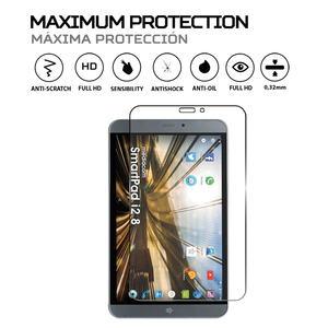 ตัวป้องกันหน้าจอ ANTISHOCK สำหรับเมเดียคอม สมาร์ทแพด ไอ 2 8 แท็บเล็ตที่เพิ่มประสิทธิภาพในการอ่านและความทนทาน - Product Image 2