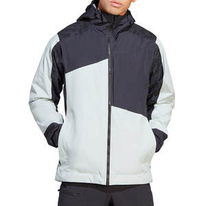 Veste de pluie à manches longues personnalisée pour hommes, matériau respirant de qualité supérieure fabriqué en usine pour la saison d'hiver, style High Street - Product Image 1