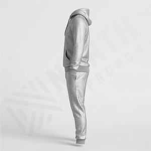 Conjuntos Deportivos de Alta Calidad para Hombre, con Logotipo Personalizado, Transpirables, Modernos, de Felpa, Estampados, para Invierno - Product Image 3