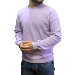 Sudaderas de Felpa 100% Algodón para Hombre, Elegantes, Duraderas, Informales, para Invierno, Impresión Digital Sólida, Personalización de Logotipo OEM ODM - Product Image 1