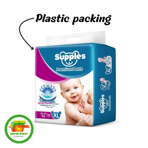 Usine d'emballage de couches pour bébés au Vietnam |   Sacs en plastique imprimés pour produits pour bébés |   OEM ODM - Product Image 4