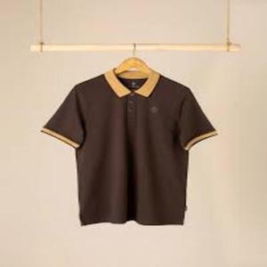 Polo personnalisé surdimensionné de haute qualité T-shirt polo vierge 100% coton pour hommes - Product Image 1