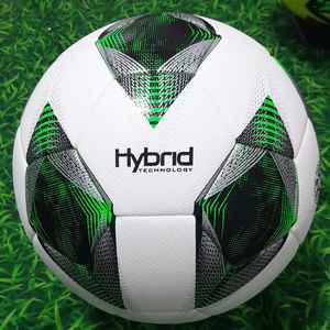 Haute qualité 100% PU ballon de football hybride professionnel personnalisé Football pour match officiel fabricant vente directe MAC officiel - Product Image 2