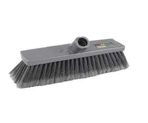 High Quality Soft PP <b>Brush</b> Head <b>Floor</b> Cleaning Broom Long Environmental-Friendly Metal Stick Factory Supply Brooms Dustpans - Product Image 2