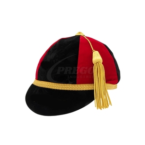หมวกพิธีมอบรางวัลกีฬาปักลายตามสั่ง |   หมวกเกียรติยศพร้อมพู่ห้อย |   ผู้ผลิตหมวกกีฬาแบบลำลองและแบบพิธีการ ขายส่ง - Product Image 1