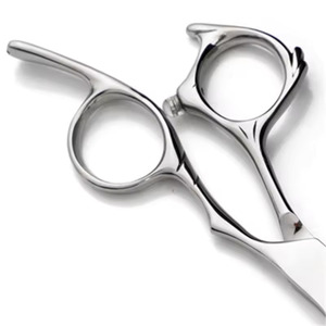 Ciseaux de coiffeur professionnels en acier inoxydable 440C de haute qualité avec poignée en acier à pointe droite pour la coupe de cheveux - Product Image 6