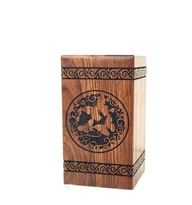 Urnas de Madera para Cenizas Humanas, Caja Funeraria con Árbol de la Vida, Urna Personalizada para Cenizas de Adultos, Urna de Madera Grande para Mamá y Papá - Product Image 6
