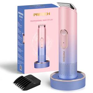 Set de Afeitadora Eléctrica Recargable 3 en 1 para Mujer, Recortadora de Barba y Vello con Alimentación USB, Recortadora de Bikini Impermeable, Set de Aseo y Barbería - Product Image 3