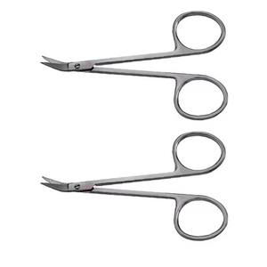 Tijeras Angulares Manuales de Acero Inoxidable de 10 cm de la Mejor Calidad para Cirugía Plástica, Instrumentos Quirúrgicos, Diseño Personalizado - Product Image 5