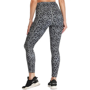 Leggings de fitness pour femmes les plus populaires, coupe ajustée, longueur intégrale, 100% coton, élasthanne/polyester, taille élastique, séchage rapide, respirant, yoga - Product Image 3