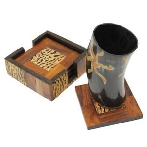 ถ้วยดื่มเบียร์สั้นสำหรับทำมือแก้วทำมือทำจากเขาควายฮอร์นทำด้วยมือเป็นมิตรกับสิ่งแวดล้อม - Product Image 6