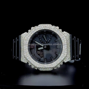 นาฬิกาเพชรแบบคาด925ทำด้วยมือของผู้ชายทำจากเงินที่ถูกทำให้เย็นลงพร้อมนาฬิกาแบบดั้งเดิมสำหรับเป็นของขวัญ - Product Image 6