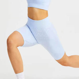 Pantalones cortos transpirables de Color sólido hechos en Pakistán para mujer, pantalones cortos de botín para mujer de la mejor calidad - Product Image 5