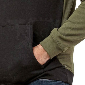 Derniers sweats à capuche d'hiver 100% coton pour hommes, confortables, anti-rétrécissement, style de rue, avec poche zippée, sweats à capuche imprimés personnalisés - Product Image 5