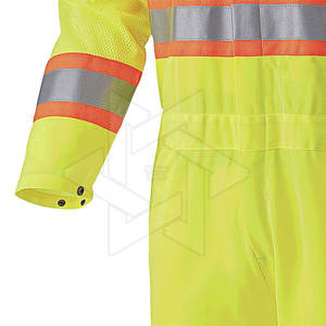 Service OEM Fourniture d'usine Combinaison de sécurité Vêtements de travail Combinaison de sécurité Combinaison de sécurité à manches longues - Product Image 3