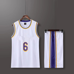 Kit deportivo para hombre, camisetas de baloncesto para fanáticos americanos, chaleco y pantalones cortos de entrenamiento para hombres y niños - Product Image 3