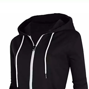 Service OEM, sweat à capuche zippé pour femme personnalisable - Séchage rapide et respirant, style décontracté d'hiver, plusieurs couleurs disponibles - Product Image 6