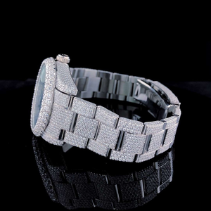 Relojes de Acero Inoxidable Únicos de Estilo Hip Hop para Hombre con Esfera de Cristal y Movimiento Mecánico Automático - Product Image 2