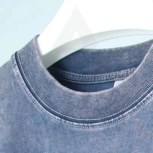 เสื้อยืดผู้ชายทรงโอเวอร์ไซส์ สไตล์เรโทรและวินเทจ ผ้าคอตตอน 100% คุณภาพสูง ซักกรด ระบายอากาศได้ดี ทรงหลวม น้ำหนักมาก - Product Image 3