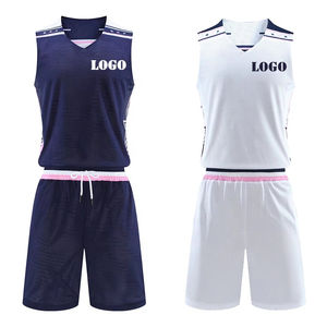 Ensemble de shorts de maillot d'entraînement de basketball, tissu respirant à séchage rapide, vente en gros - Product Image 5