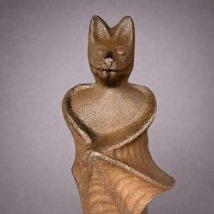 Abridor de Botellas con Figura de Gato Gótico de Hierro Fundido, Diseño Artístico Vintage, Agarre Fuerte, Acabado Duradero, Perfecto para Decoración de Bar en Casa - Product Image 3