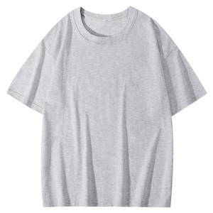 Camiseta de Algodón Grueso de 200g, Cuello Redondo, Manga Corta, Color Sólido, Unisex, Precio de Fábrica de Bangladesh y China - Product Image 5