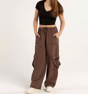 Venta al por mayor Mejor Material de alta calidad Mujeres Crop Top Camisas Precio razonable Bajo MOQ Mujeres Crop Top - Product Image 3