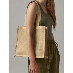 Borsa Shopper Compatta in Juta Sostenibile per Promozioni e Merchandising - Product Image 5