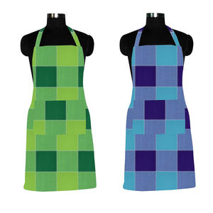 Poliéster Camarero Unisex Uniforme Cocinar Cocina Bar Delantales Trabajo Largo Comercial Café Restaurante Delantales - Product Image 3