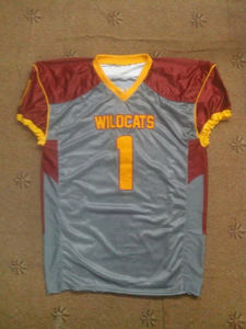 Uniformes de football américain sublimation personnalisés du fabricant OEM ensembles d'équipe de maillot imprimé respirant américain personnalisable - Product Image 4