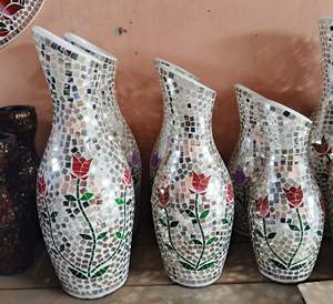 Decorative Ceramic Vase for Home Decoration Luxurious Pottery & Enamel - Product Image 1